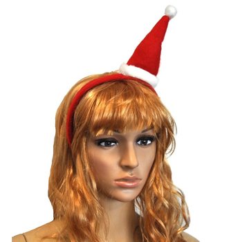 &Ccedil;OCUKLAR İ&Ccedil;İN NOEL ŞAPKASI TA&Ccedil; (12 Adet)