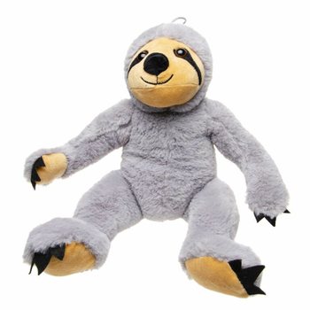 B&Uuml;Y&Uuml;K PELUŞ TEMBEL HAYVAN, 44 CM - KARIŞIK RENKLER (6 ADET)