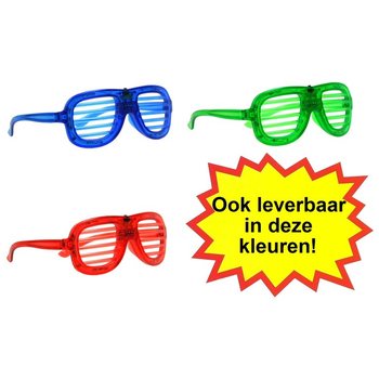 IŞIKLI SHUTTER SHADES G&Ouml;ZL&Uuml;K - RENK: SARI (12 Adet)
