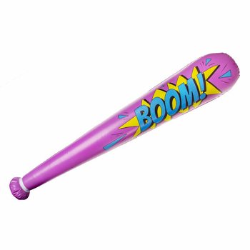 B&uuml;y&uuml;k Şişme 'Boom!' Sopası - 85cm - Karışık Renkler (12 Adet)