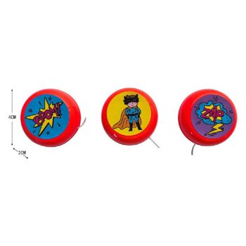 Yo-Yo - Model: S&uuml;per Kahraman Standlı (36 adet)