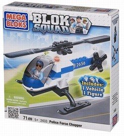 MEGABLOKS BLOK SQUAD POLİS HELİKOPTERİ - 2433 (1 Adet)