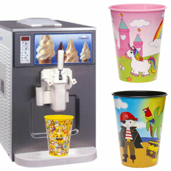Dondurma Kapları / Bardaklar / Pipetli İçecek Bardakları