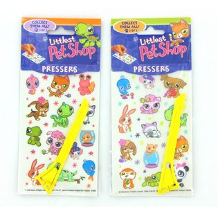 Littlest Pet Shop &Ccedil;ıkartma ve Ge&ccedil;ici D&ouml;vme Seti (24 adet)