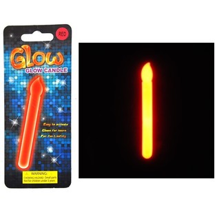 Mum Şeklinde Parlayan Glow Stick &Ccedil;ubukları (24 Adet)