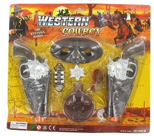 WESTERN KOVBOY OYUN SETİ (6 adet)