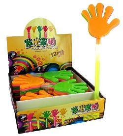 Glow Stick Şakşak Eller (12 adet)