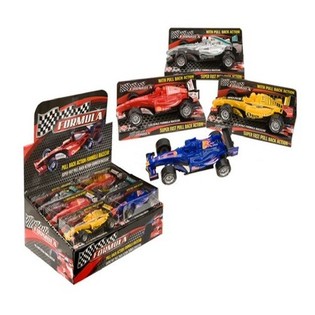 Formula 1 &Ccedil;ek-Bırak S&uuml;rtmeli Araba (12 adet)