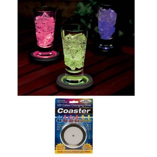 LED Işıklı Bardak Altlığı (12 adet)