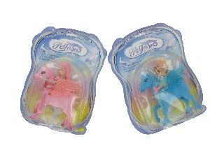 Pegasus Atı ve Oyuncak Bebek (2 adet)