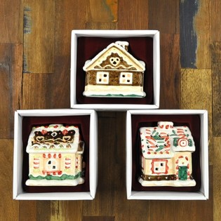 NOEL EVİ MUMLUK (3 adet)
