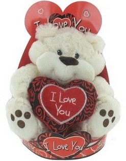B&uuml;y&uuml;k Peluş 'I Love You' Ayıcık (2 adet)