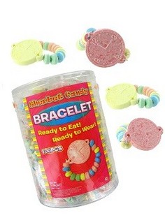 Şeker Bileklik 14g Kutuda (100 Adet)