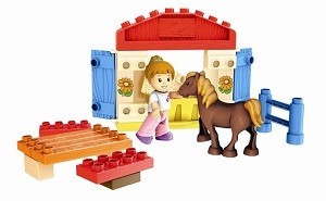 MEGABLOKS BLOK TOWN PONY AHIRI - 361 (2 adet)
