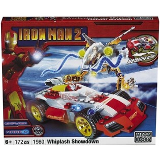 MEGA BLOKS Iron Man 2 Whiplash Showdown Oyun Seti - 1980