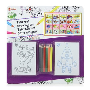 Karton ambalajlı &ccedil;izim seti (11 par&ccedil;a)