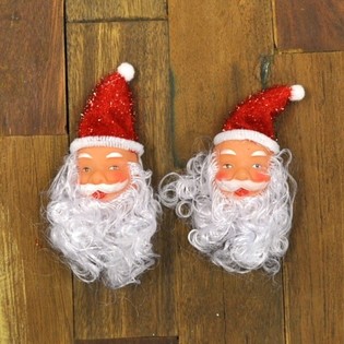 K&uuml;&ccedil;&uuml;k Noel Baba Kafaları, 2'li Set (12 set)