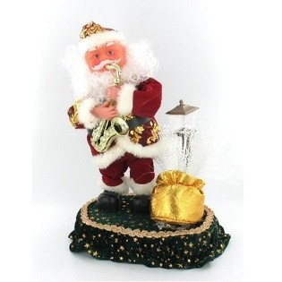 SAKSOFON &Ccedil;ALAN HAREKETLİ NOEL BABA