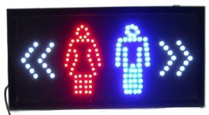 LED REKLAM TABELASI - TUVALET