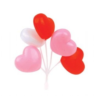 CUPCAKE S&Uuml;S&Uuml; - KALP BALON DEMETİ (27 adet)