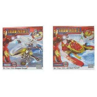 MEGABLOKS Iron Man 2 Ara&ccedil; ve Fig&uuml;r