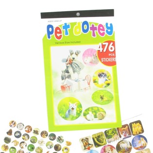 Sticker Defteri - Hayvanlar (12 adet)