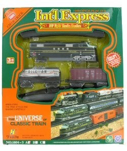 INTERNATIONAL TRAIN EXPRESS - Klasik Oyuncak Tren Seti