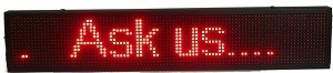 LED Kayan Yazı Tabelası