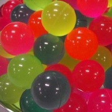Parlak Renkli Zıp Zıp Toplar 3.5 cm (100 Adet)