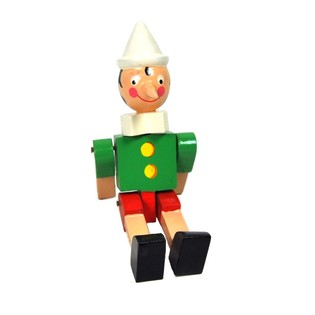 AHŞAP PİNOKYO BEBEK 14 CM (6 adet)