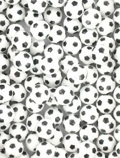 FUTBOL DESENLİ ZIPLAYAN TOP (98 adet)