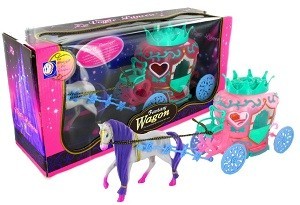 IŞIKLI VE M&Uuml;ZİKLİ FANTASTİK AT ARABASI