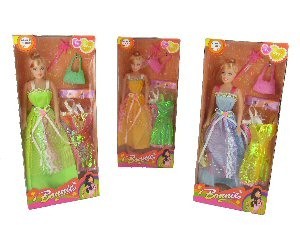 Aksesuarlı Oyuncak Bebek (2 adet)