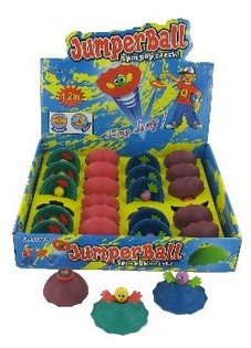 Zıp Zıp Yarım Top Jumper Ball (24 Adet)