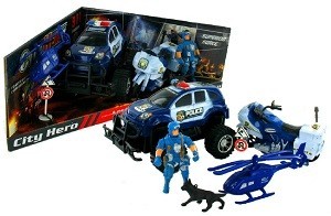 Polis Oyun Seti (2'li) | Toptan Oyuncak