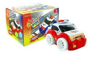 Işıklı ve Sesli Bump & Go Polis Arabası Oyuncak