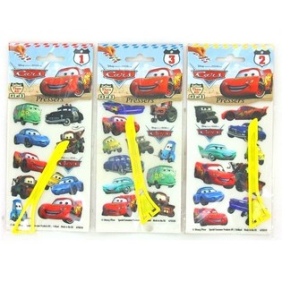 DISNEY CARS YAPIŞTIRMA VE TRANSFER &Ccedil;IKARTMALARI (24 adet)