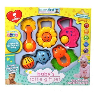 5 Par&ccedil;a Bebek &Ccedil;ıngırağı Hediye Seti