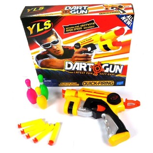 S&Uuml;PER TABANCA - DART GUN (6 adet)