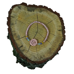 Pembe Charm Bileklik (1 adet)
