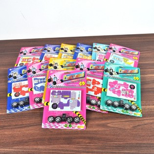 STOK FAZLASI 3D ARABA PUZZLE (12 adet)