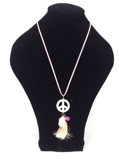 Ibiza Tarzı Kolye Somon Peace Buddha (1 adet)