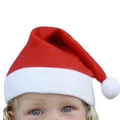 &Ccedil;OCUKLAR İ&Ccedil;İN NOEL ŞAPKALARI (12 adet)