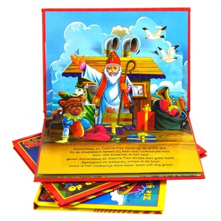 SINTERKLAAS POP-UP KİTAP&Ccedil;IKLARI (12 adet)