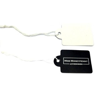 "Miss Moneypenny" Takı Etiketi İpli 3x2.5cm (100 adet)