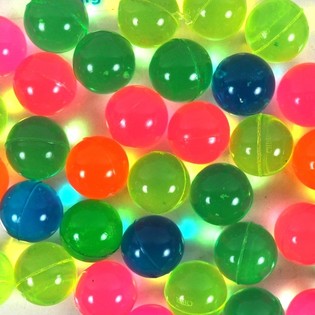 Renkli Zıp Zıp Toplar 4 cm (100 Adet)