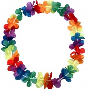 Hawaii &Ccedil;i&ccedil;ek Kolyesi (48 adet)