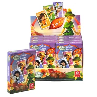 Disney Tinkerbell 2'si 1 Arada Kart Oyunu (12 Adet)
