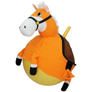 Jolly Jumper At Fig&uuml;rl&uuml; Zıplama Topu - Turuncu (45 cm)