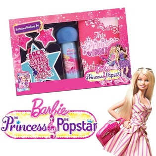 BARBIE PRINCESS & POPSTAR BANYO SETİ (6 Par&ccedil;a)